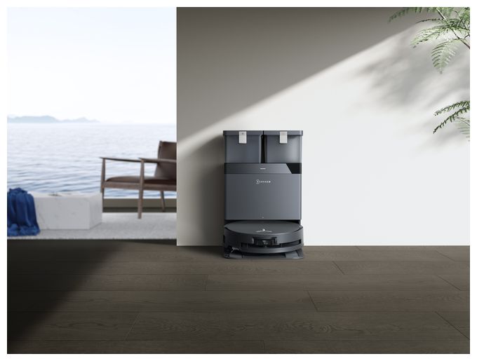 Saugroboter nass/trocken 125 min Akku  Deebot X8 Omni (Schwarz) 