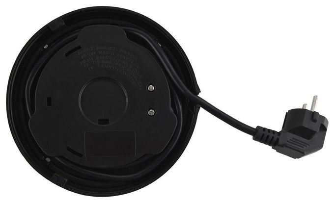 1,7 l Wasserkocher 2200 W  Elektra (Schwarz, Edelstahl) 