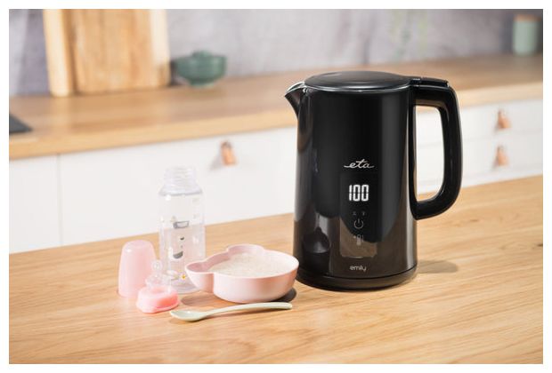 1,5 l Wasserkocher 2200 W  Emily (Schwarz) 