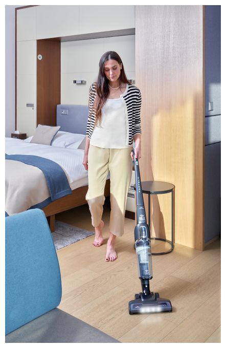 Handstaubsauger mit Staubbeutel bis 50 min Laufzeit 36 V Zyklonal Fortelo 