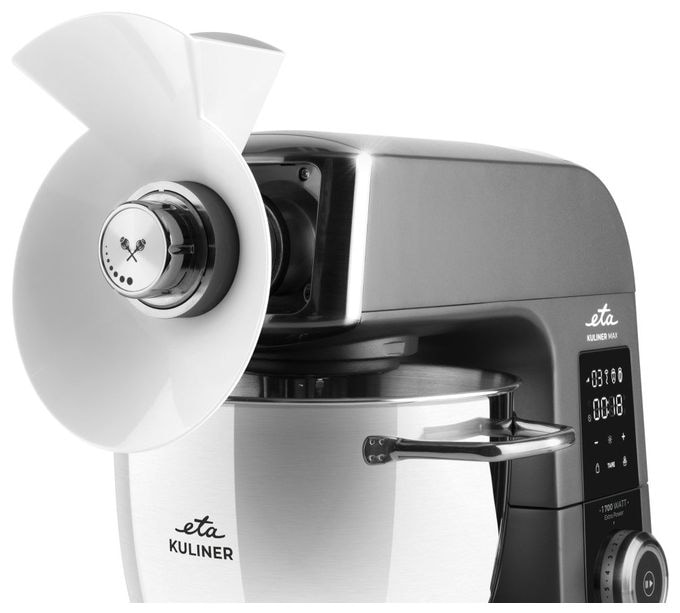 1700 W Küchenmaschine 6,7 l mit Waage  Gratus Kuliner II Max (Grau) 