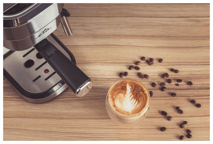 Siebträger Kaffeemaschine 15 bar 1350 W  Stretto (Edelstahl) 