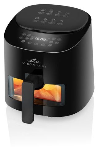 Heißluftfritteuse 4,3 l 1300 W  Vista Digi (Schwarz) 