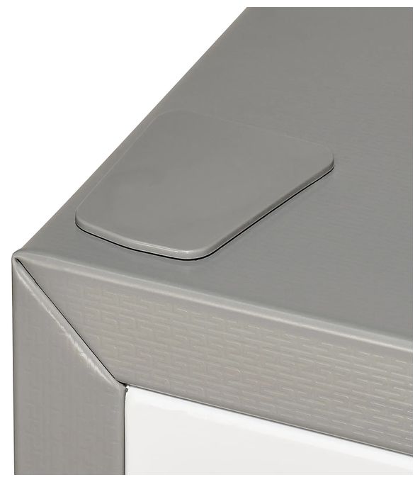 204 l Gefrierschrank 176 kWh Jahr NoFrost  GS271-NF-H-040D (Edelstahl) 