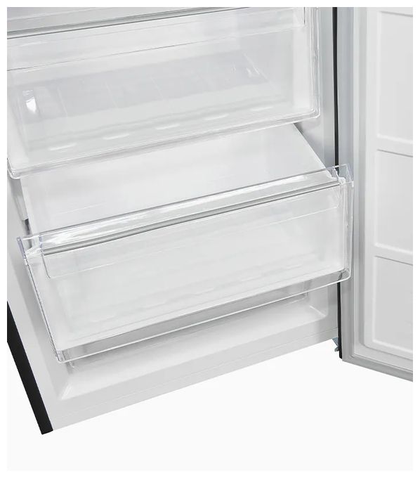 243 l / 104 l Kühl-Gefrierkombi freistehend NoFrost 162 kWh Jahr  KGC350-105-NF-040C (Schwarz) 