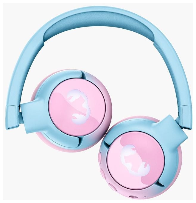 Ohraufliegender Bluetooth Kopfhörer kabellos 48 h Laufzeit USB Typ-C  Code Junior (Blau, Pink) 
