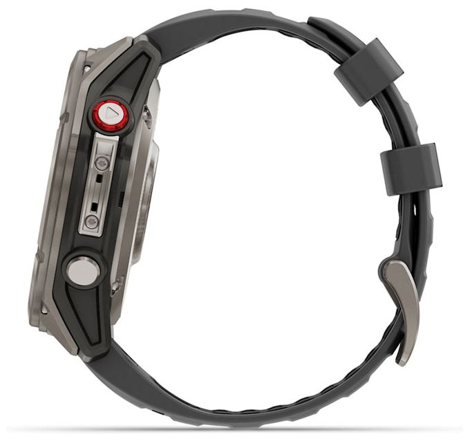 Digital 51 mm Smartwatch Rund 648 h  Fenix 8 Pro (Graphit, Titan) 