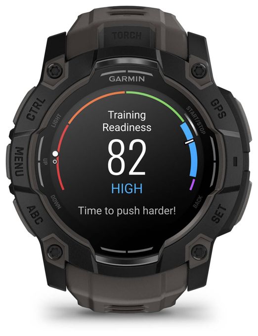 50 mm Smartwatch Rund  Instinct 3 Solar (Schwarz) 