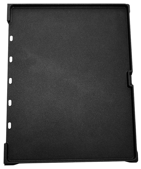 2 Zone(n) 2000 W mit 420 x 280 mm Fläche  42524 Design Plancha & BBQ (Schwarz, Edelstahl) 