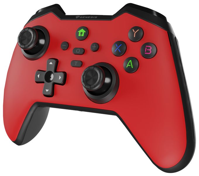 Analog / Digital Gamepad für Android, MAC, Nintendo Switch, PC, iOS  Mangan 400 (Rot) 