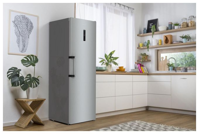 280 l Gefrierschrank 198,72 kWh Jahr NoFrost (Grau, Edelstahl, Dunkles Grau) FN619DAXL6 