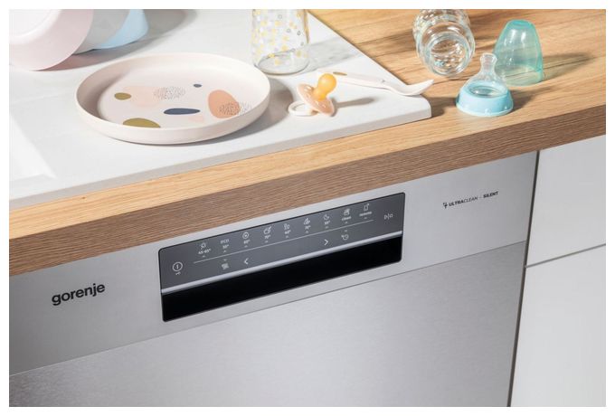60 cm Geschirrspüler freistehend Leise 14 Maßgedecke Auto Open GS642D90X 