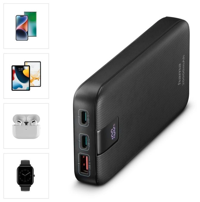 10000 mAh Powerbank USB Typ-C  139546 Power Pack Performance 10 (Anthrazit) 