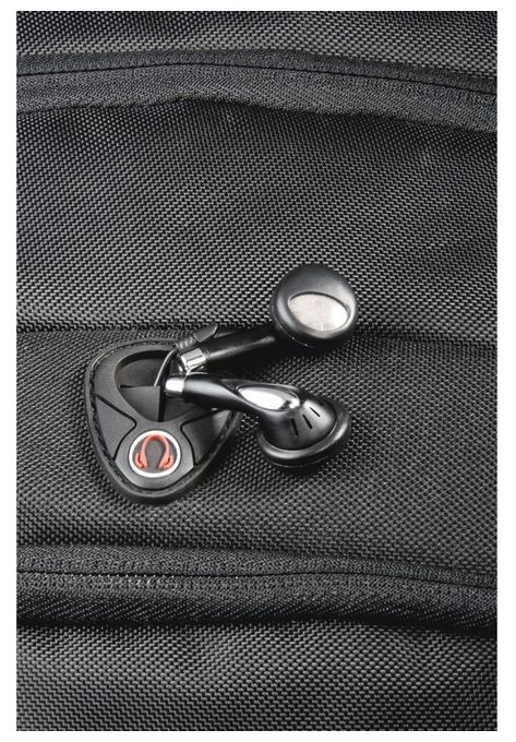 bis 43,9 cm (17.3 Zoll) (Schwarz) 216488 Vienna Notebook-Rucksack 