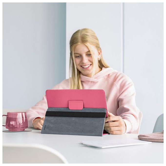 Folio aus Kunststoff bis 27,9 cm (11") mit Elastikband (Magenta) 227075 Xpand 