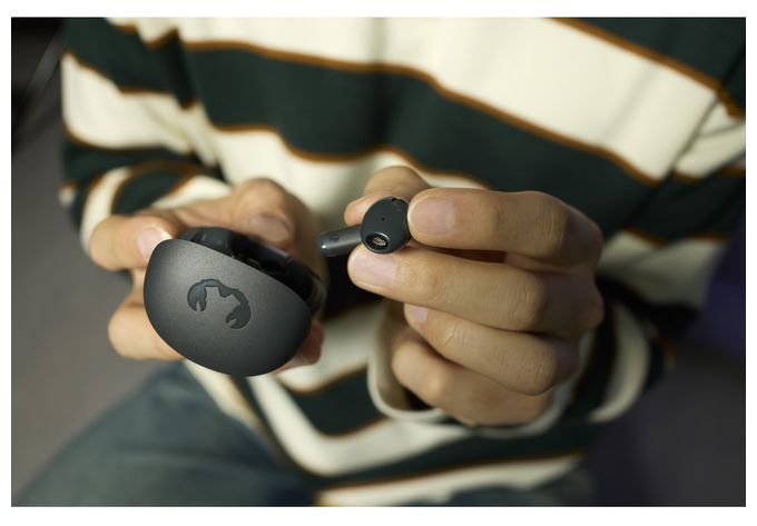 In-Ear Bluetooth Kopfhörer Kabellos TWS 9 h Laufzeit IPX4 USB Typ-C  232955 Twins Core 2 (Dunkles Grau) 