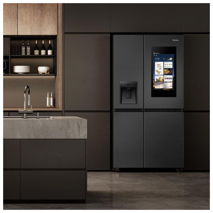 Side-by-Side Kühl-/ Gefrierkombination 399 l / 200 l 343 kWh NoFrost 1790 mm x 910 mm  RS9P628GPFE (Schwarz) 