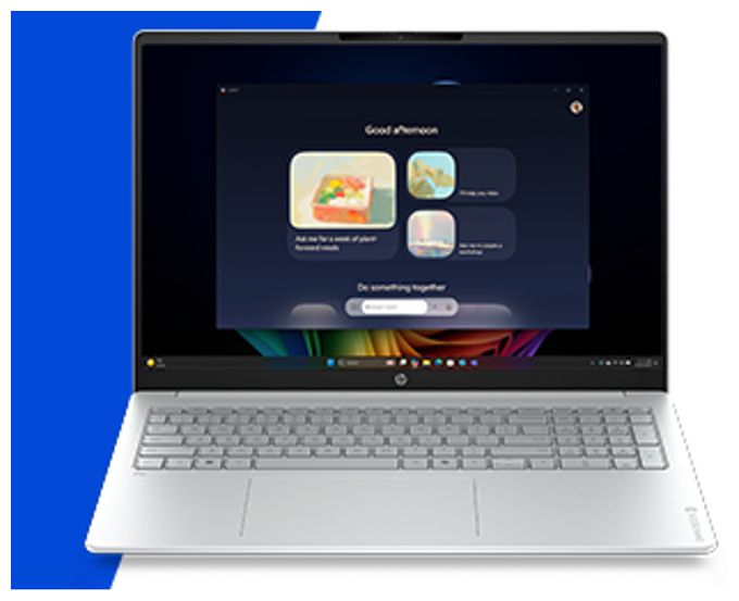 2K Ultra HD Notebook 40,6 cm (16 Zoll) 1920 x 1200 Pixel 512 GB SSD Windows 11 Home Qualcomm Snapdragon max. 2,97 GHz  OmniBook 3 16-bz0610ng (Grau, Silber) 