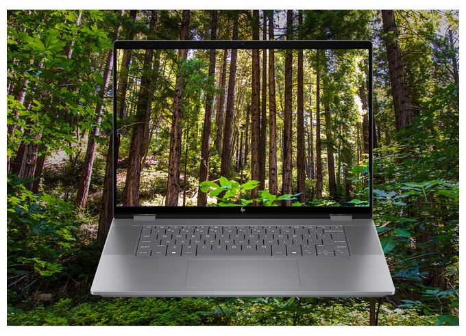 2K Ultra HD Notebook 40,6 cm (16 Zoll) 1920 x 1200 Pixel 1 TB SSD Windows 11 Home AMD Ryzen 5 max. 4,8 GHz  OmniBook X Flip 16-ar0653ng (Silber) 