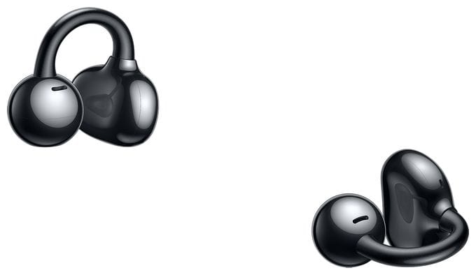 In-Ear Bluetooth Kopfhörer Kabellos TWS IP54 USB Typ-C  FreeClip (Schwarz) 