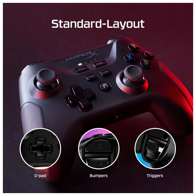 Gamepad für Android  Clutch Wireless Gaming Controller (Schwarz) 