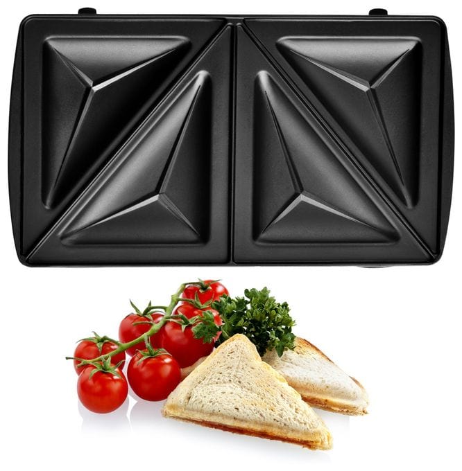 Sandwichmaker 700 W für 4 Sandwiches  SM627 (Weiß) 
