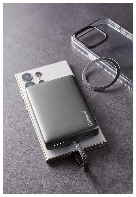 10000 mAh Powerbank USB Typ-C  MC10000 (Schwarz, Grau) 