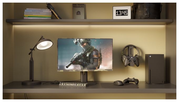 Full HD Monitor 61 cm (24 Zoll) 16:9 0,5 ms 400 cd/m²  JN-IPS238FHD200F-HSP-CAMO (Schwarz) 