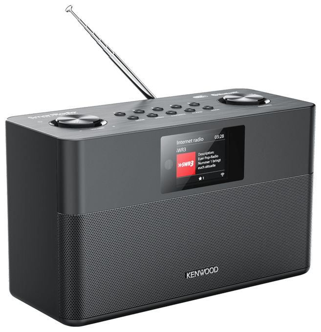 Bluetooth DAB+, FM Radio Internet  CR-ST100S-B (Schwarz) 