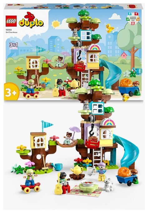 3-in-1-Baumhaus 