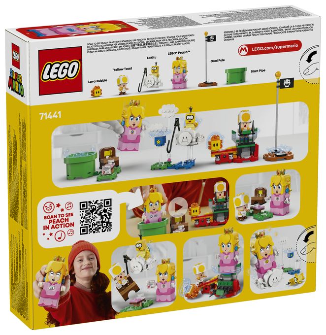 Abenteuer mit der interaktiven LEGO® Peach™ 