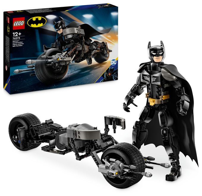 BatmanTM Baufigur mit dem Batpod 