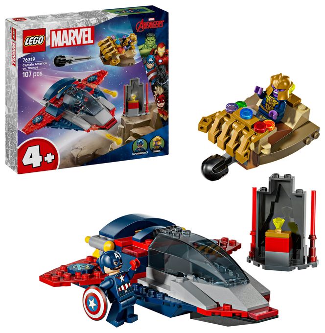 Captain America vs. Thanos 