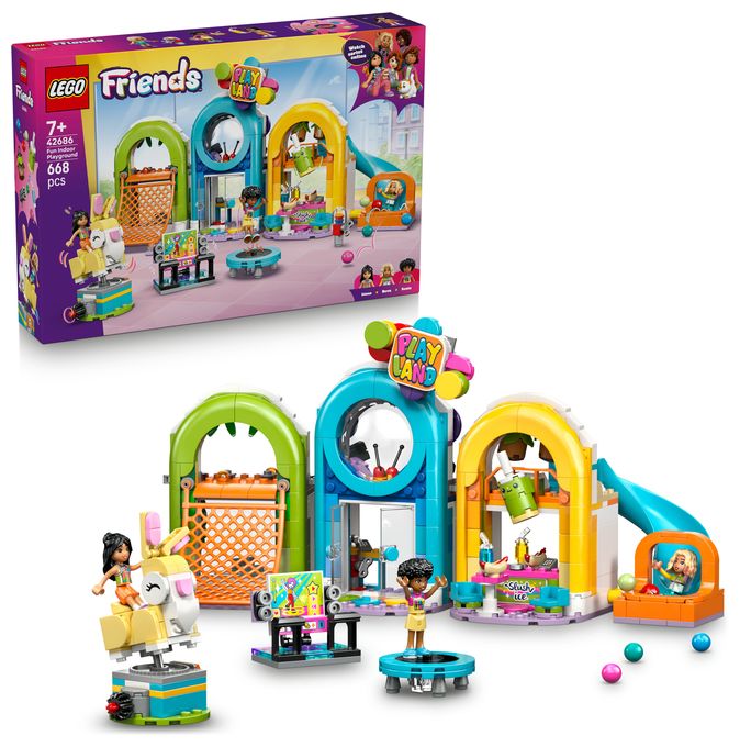 Cooler Indoor-Spielplatz 
