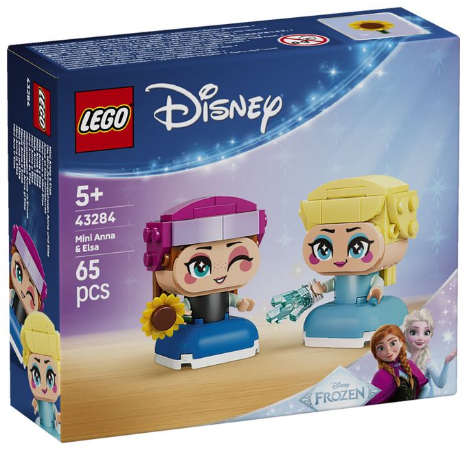 Die Mini-Prinzessinnen Anna und Elsa 
