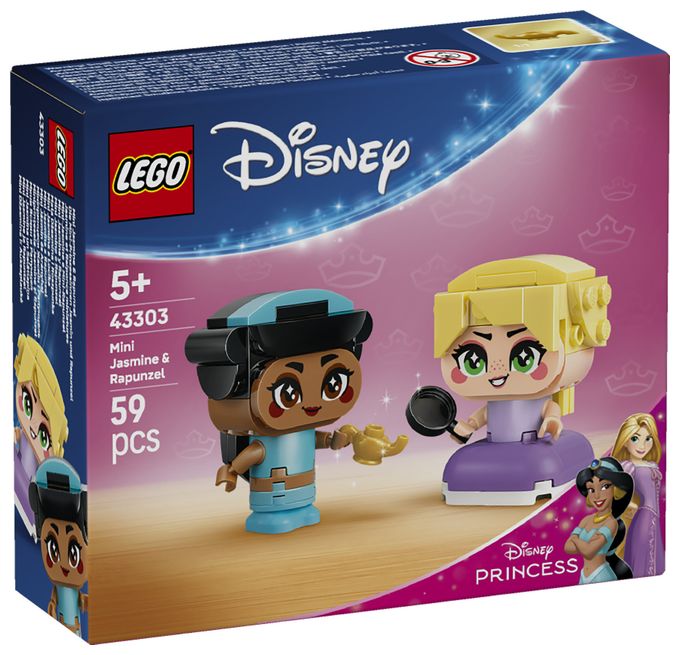Die Mini-Prinzessinnen Jasmin und Rapunzel 