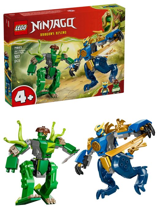 Duell mit Jays Drachen-Mech 