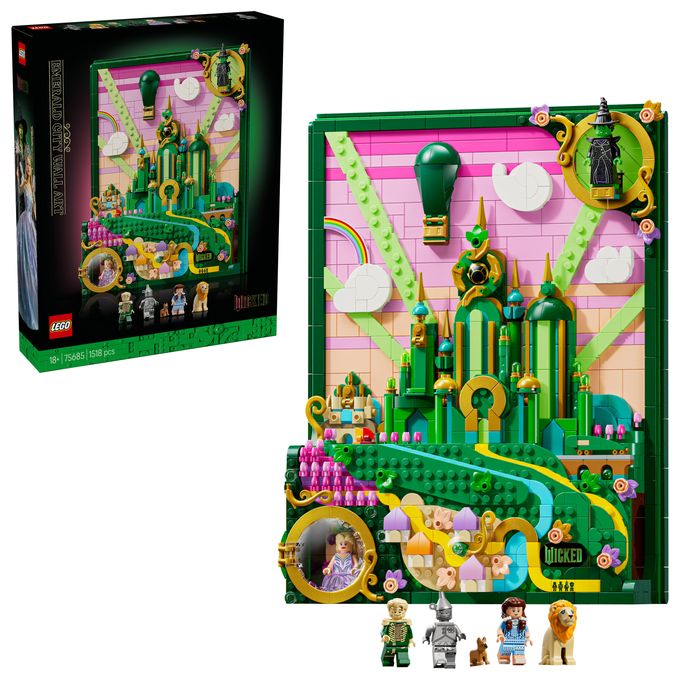 Emerald City Wandkunst 