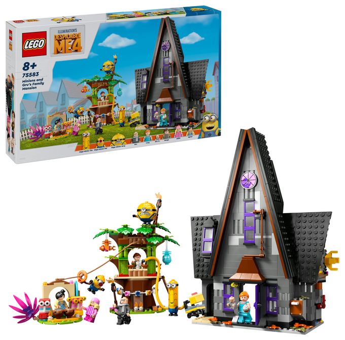 Familienvilla von Gru und den Minions 