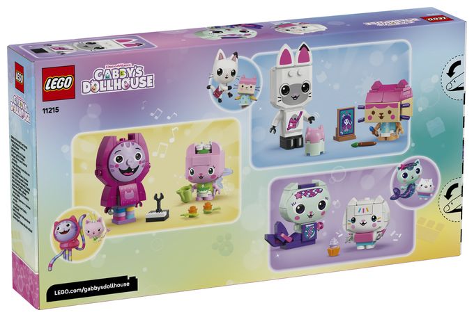 Gabbys Katzenfreunde aus LEGO Steinen 