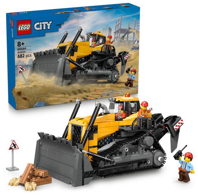 Gelber Bulldozer 