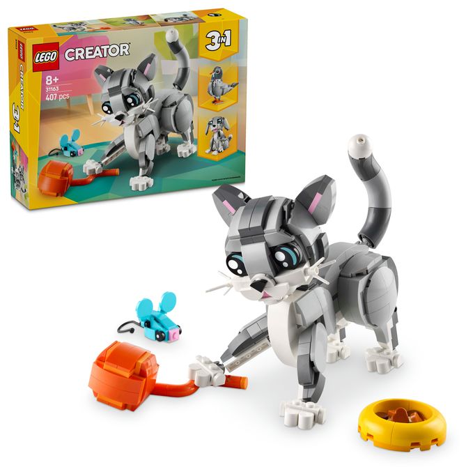 Graue Katze 