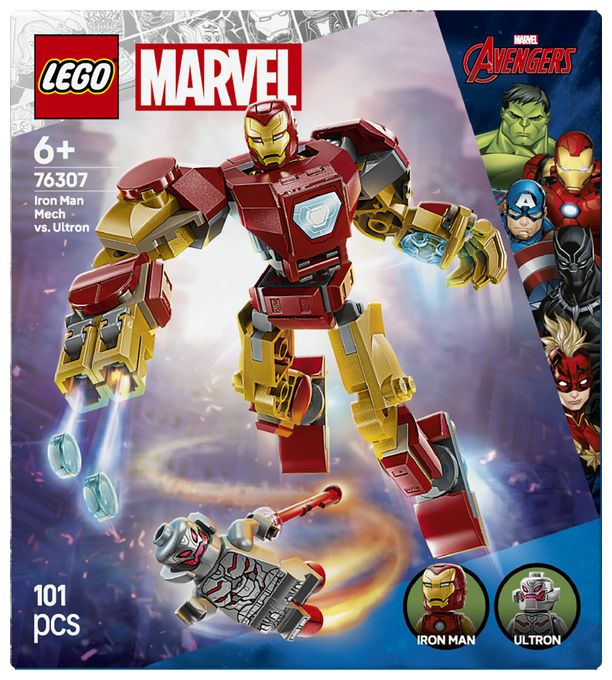 Iron Man Mech vs. Ultron 