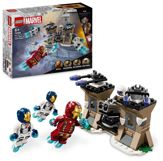 Iron Man & Iron Legion vs. HYDRA-Soldat 