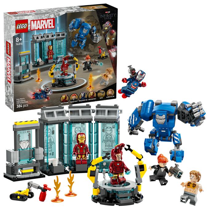Iron Mans Labor: Halle der Rüstungen 