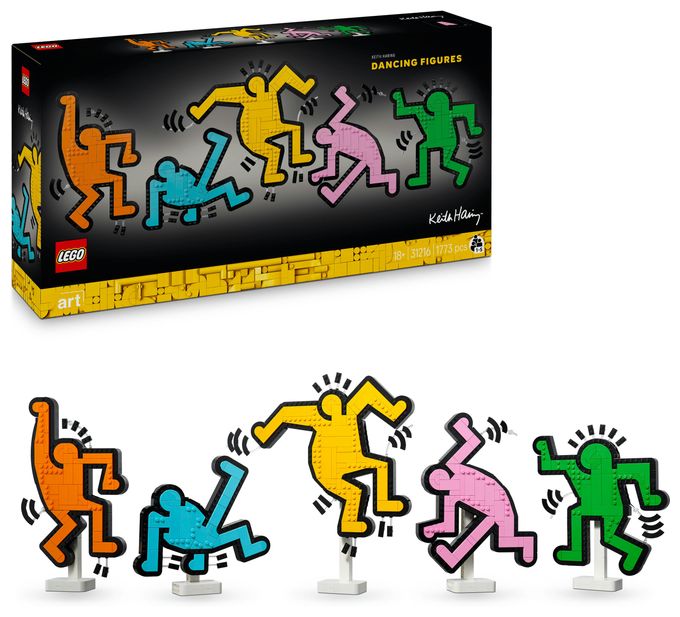 Keith Haring – Tanzende Figuren 