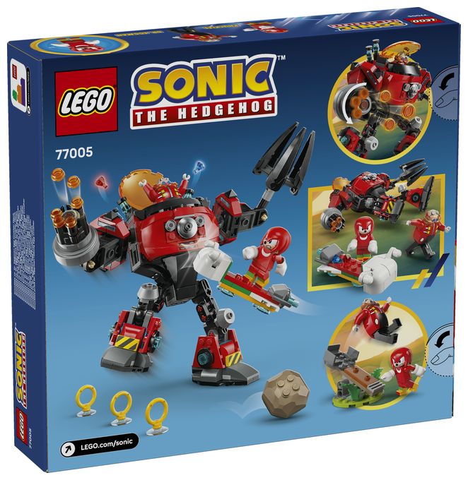 Knuckles vs. Dr. Eggmans Egg Crusher Mech 