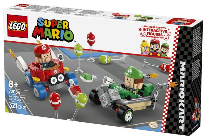 Mario KartTM – Baby Mario vs. Baby Luigi 