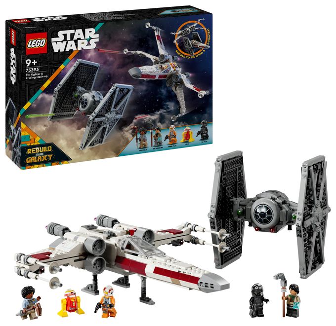 Mashup aus TIE Fighter & X-Wing 
