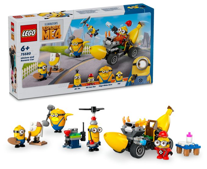Minions und das Bananen Auto 